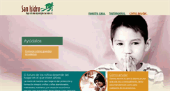 Desktop Screenshot of hogarsanisidro.org